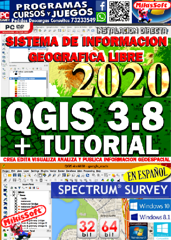 QGIS 3.8 MAS TUTORIAL 2020 - SISTEMA DE INFORMACION GEOGRAFICA LIBRE