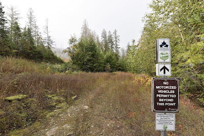 Great Trail Ward's Ferry BC Canada.