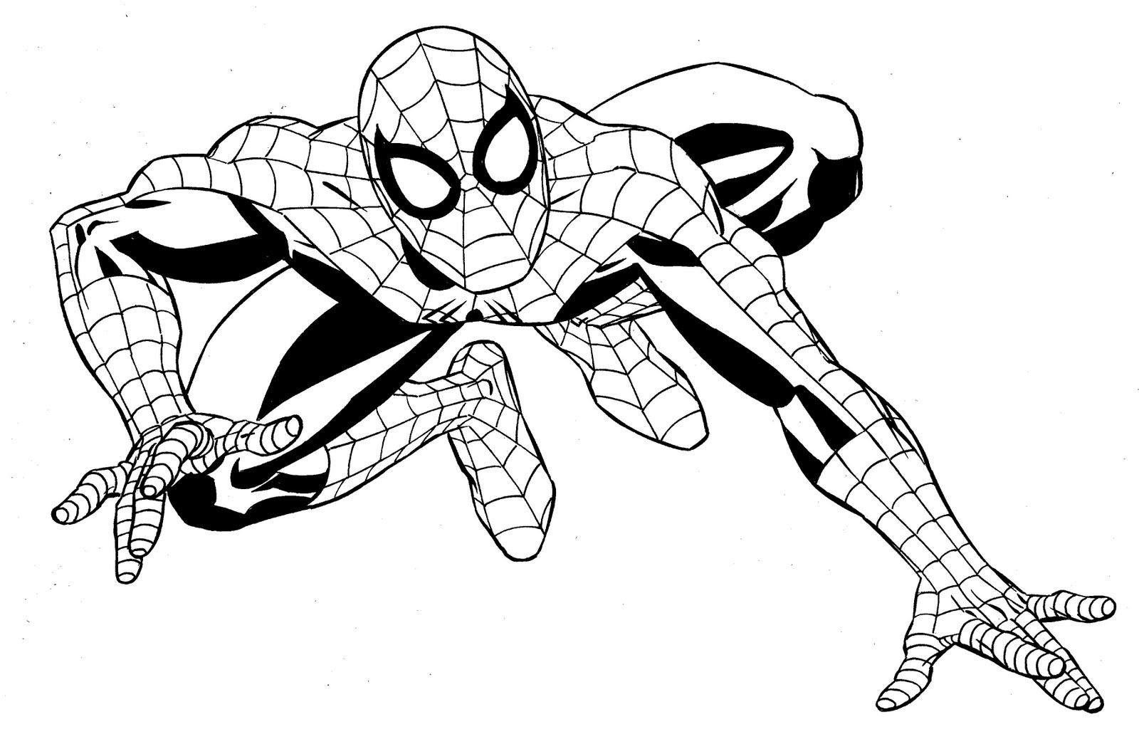 Marvel Heroes Coloring Pages 1