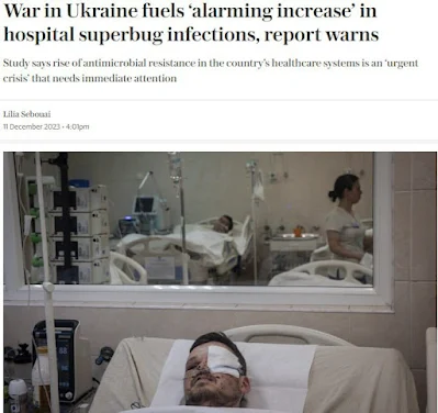 Antibiotikaresistente ukrainische Soldaten