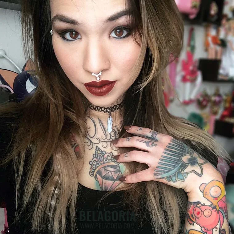 Tatuajes de cerditos para mujeres