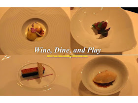 The assorted desserts at the French Laundry