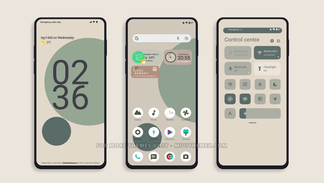 Droid 12 MIUI Theme