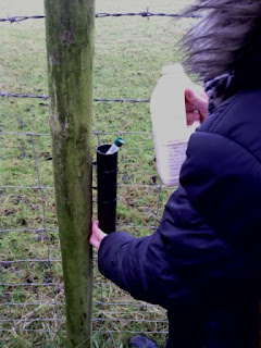 Fill the tube with water cache