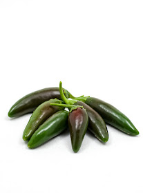 Jalapeno chili beffore cutting