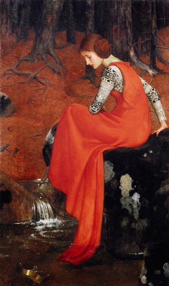 Marianne Stokes, "Melisande"