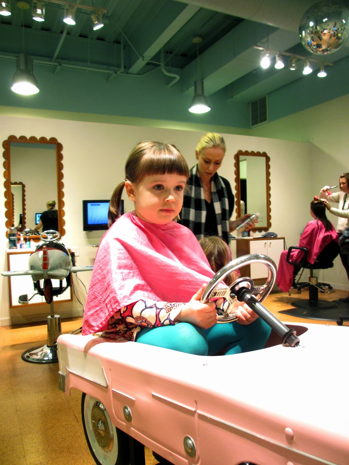 Ella's turn in the coveted PINK CADILLAC. title=