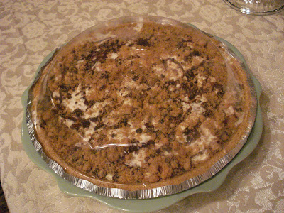 chocolate chip cookies with oreos inside. No Bake Chocolate Chip Pie