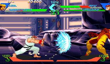 X-men vs. Street Fighter screenshot 2