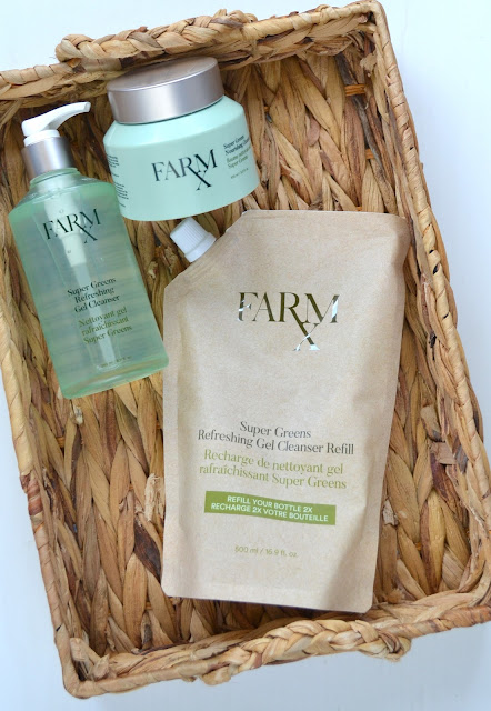 Avon Farm X Super Greens Refreshing Gel Cleanser and Nourishing Cleansing Balm