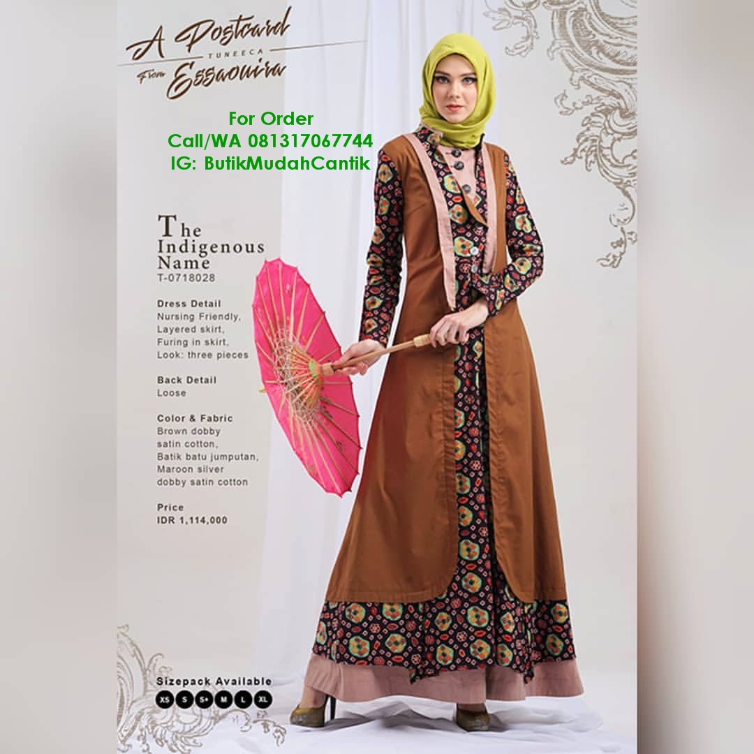 Butik Baju Muslim Terbaru 2022 Gamis Couple Sarimbit 