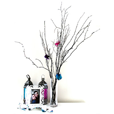 Branches  Wedding Centerpieces on The Crafty Brides Blog  Branch Wedding Centerpieces