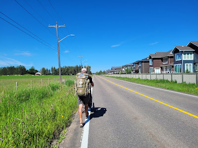 Trans Canada Trail south of Edmonton Alberta.