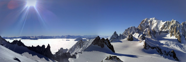 DENT DU GEANT SKI DE RANDO glacier des marbrés MANU RUIZ 