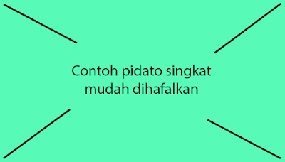 Contoh Pidato Singkat Tentang Pendidikan Terbaru Mudah Dihafal