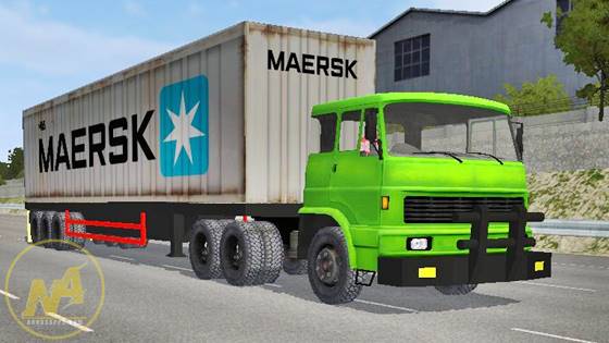 Mod Truck Tua Trailer Kontainer