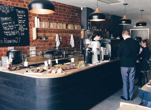 Bedford Street Coffee House, Rounton Coffee Roasters, Middlesbrough