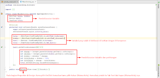 Cara Membuat Aplikasi Diskon Keren Dengan Android Studio
