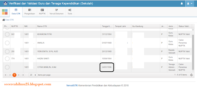 rekan sekalian pernah atau sedang mengalami apa yang admin alami saat ini yaitu Tanggal La Cara Memperbaiki Tanggal Lahir yang Tidak Sama Antara Vervalptk Dengan Dapodik PAUD