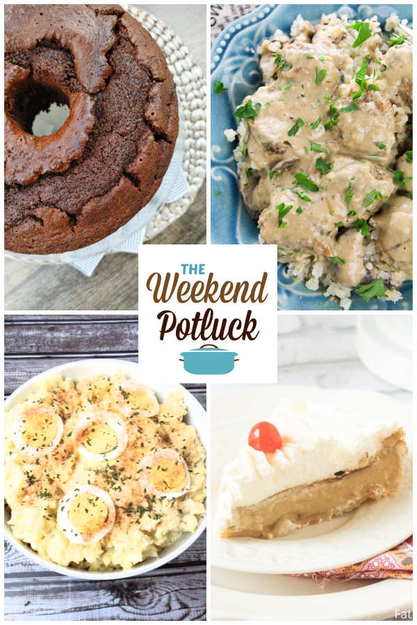 A virtual recipe swap with Chocolate Pound Cake, Gourmet Meatball Stroganoff, Best Ever Potato Salad, Butterscotch Custard Pie and dozens more!