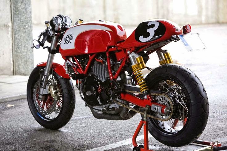 Modifikasi Motor Ducati Sport Cafe Racer Terbaru  Modif 