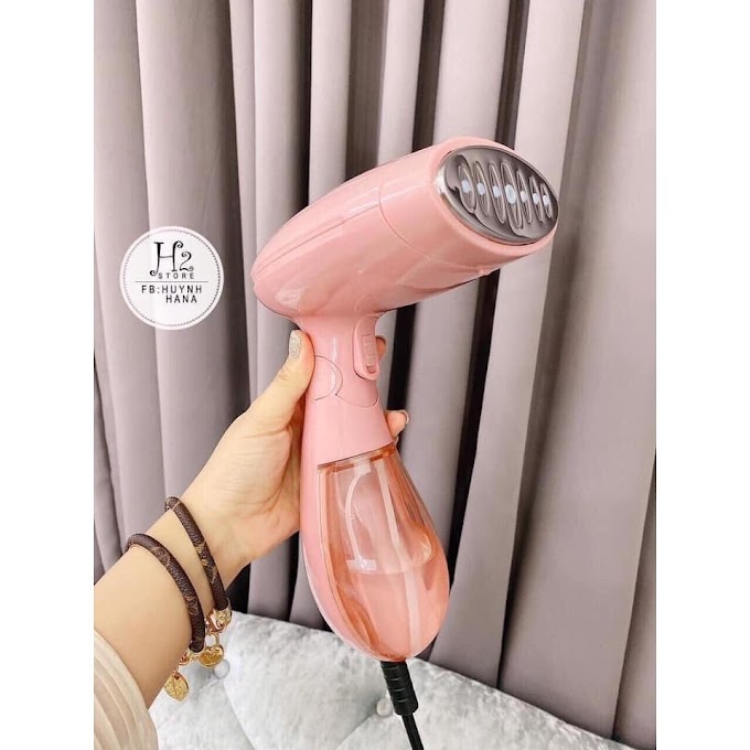 [ Chuẩn Loại 1 ] Bàn là ủi hơi nước cầm tay mini gấp gọn du lịch tiện lợi 1500w 120ml nội địa trung .