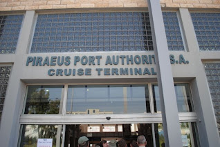 Piraeus, the port for Athens,