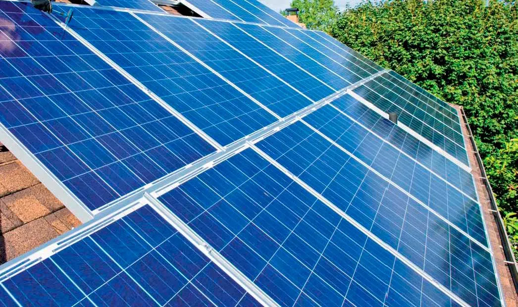 Instalaciones eléctricas residenciales - Paneles solares en azotea