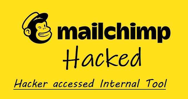 MailChimp internal tools hacked MailChimp hacked