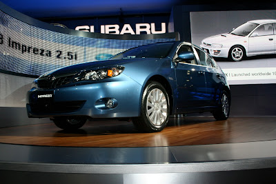 2008 Subaru Impreza at the New York Auto Show