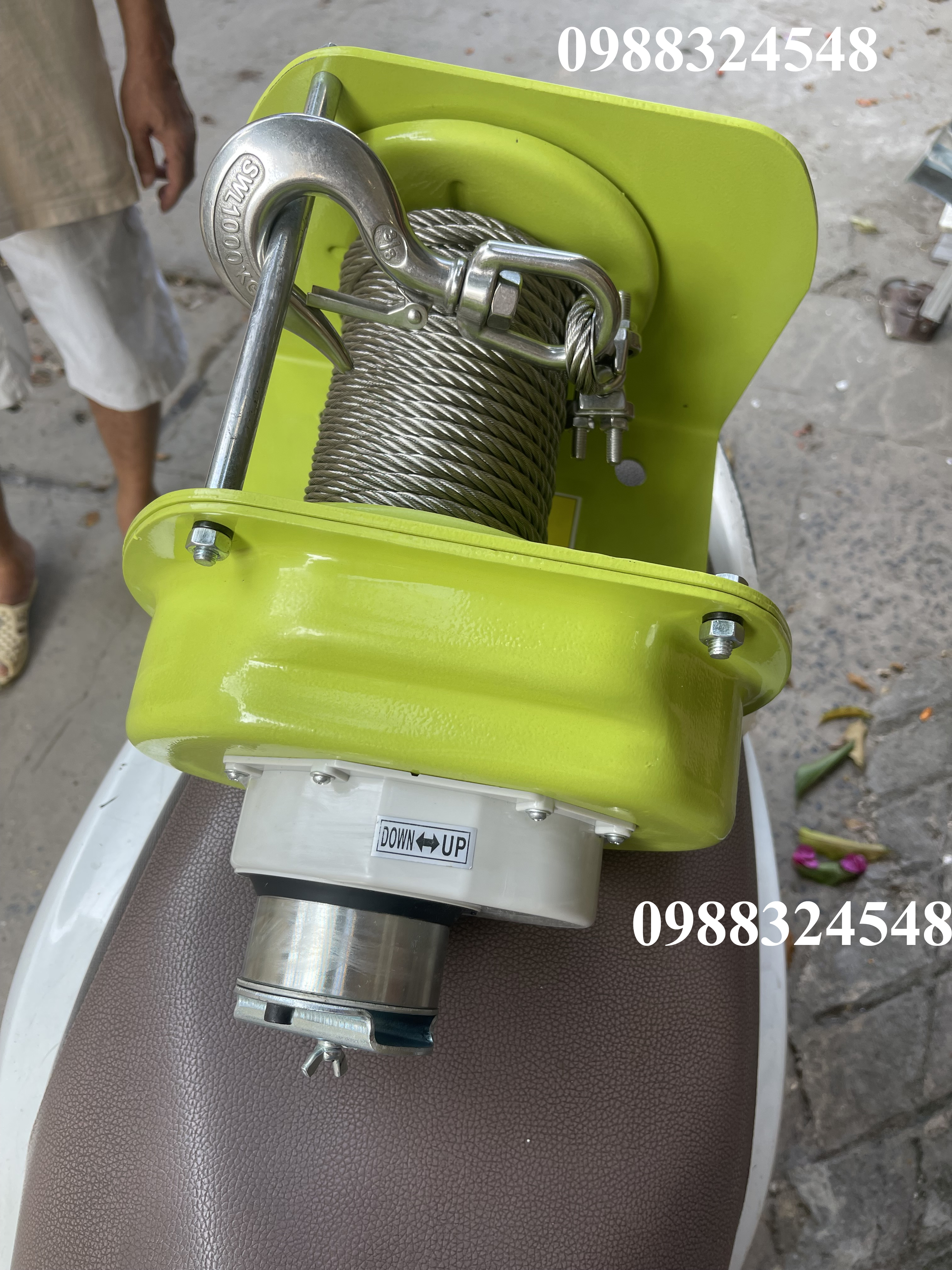 Tời quay tay Riken 1 tấn PNW-1000 / PNW-1000 Riken Hand Winch