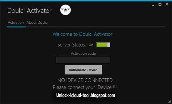 Download DoulCi bypass iCloud iOS 10.0 to iOS 10.1.2 activation lock tool update version