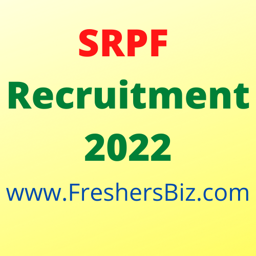  SRPF Armed Police Constable Recruitment Offline Form 2022 -Last Date 05 June 2022- एस.आर.पी.एफ सशस्त्र पुलिस कांस्टेबल भर्ती ऑफलाइन फॉर्म 2022 - अंतिम तिथि 05 जून 2022