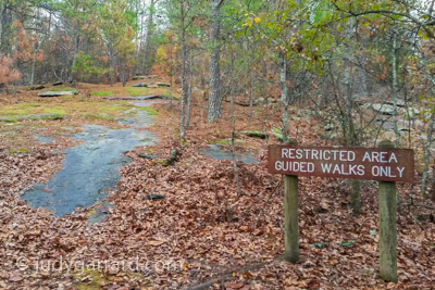 Panola Mountain Sign