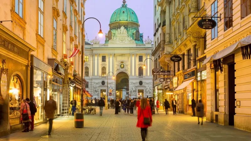 Vienna, the capital of Austria