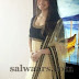 Lakshmi Rai in Anarkali Cream Churidar