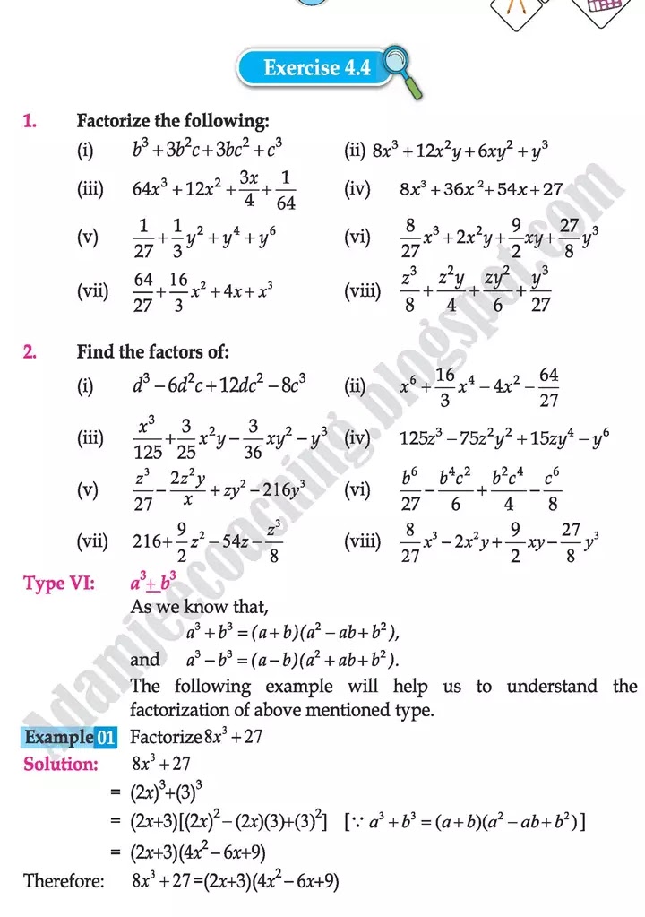 factorization-mathematics-class-9th-text-book