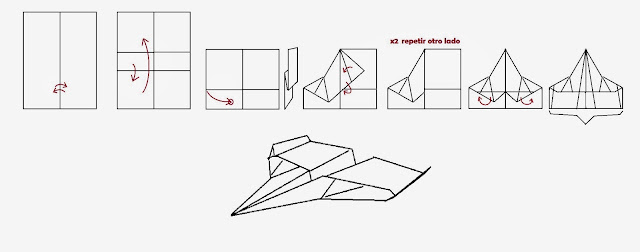 Avión de papel Wing 30