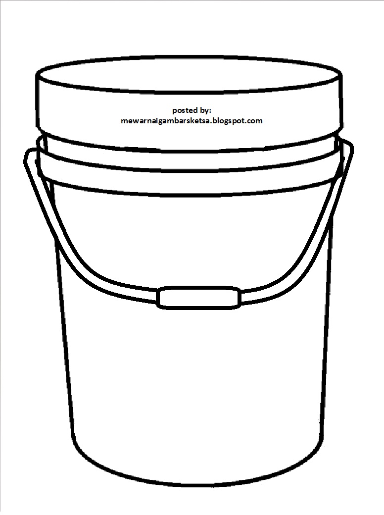 Mewarnai Gambar Gambar Sketsa Peralatan Dapur