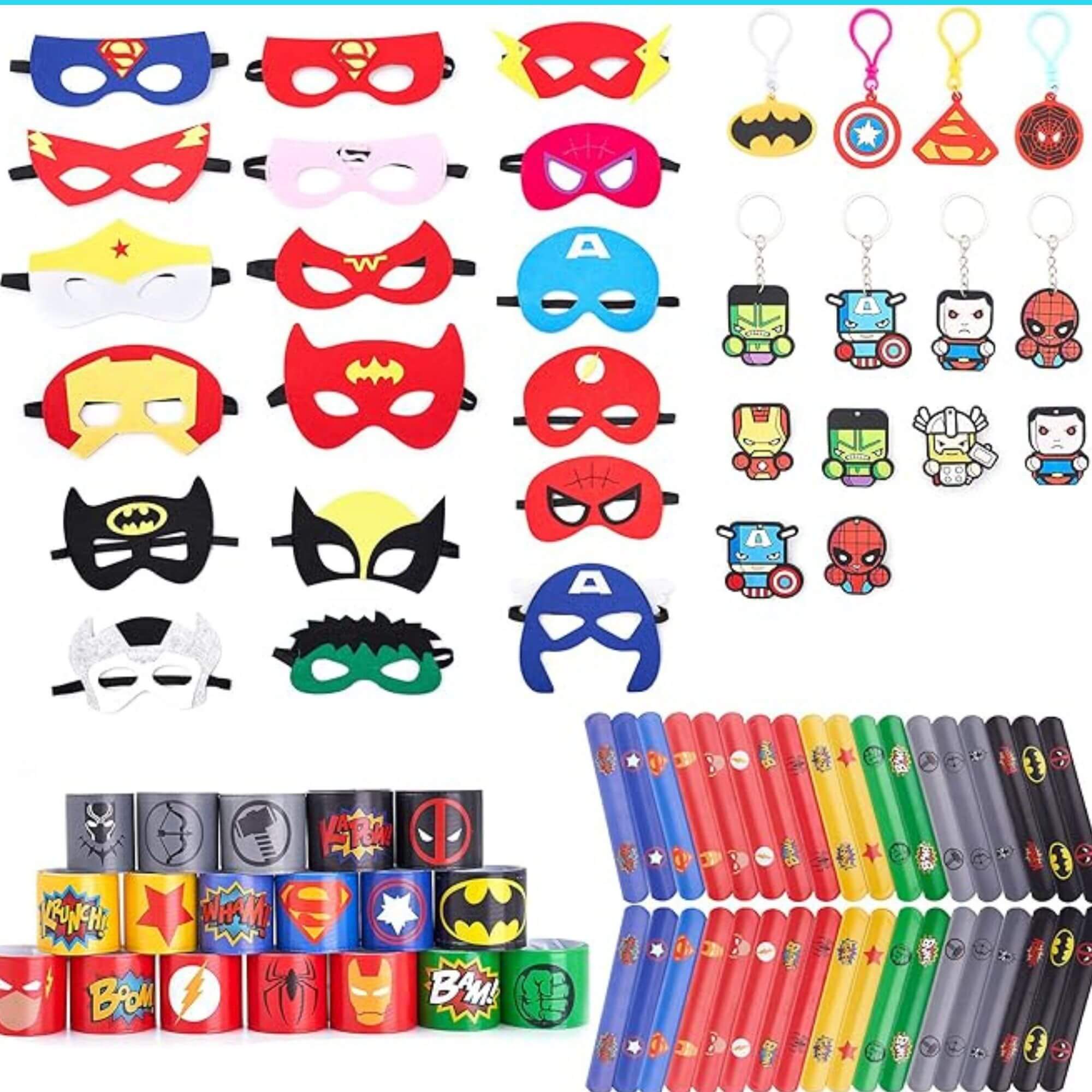 Superhero party favors