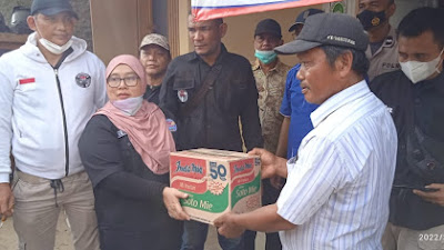 Tim Peduli Bencana  Banjir JTR Salurkan Bantuan Ke Kelurahan Kaseman Serang Banten