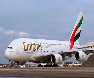 طائره طيران الامارات ايرباص A380 طائرات الامارات ,اكبر طائره طيران في العالم , http://toursbaylisaan.blogspot.com/2013/12/Flying-with-Emirates.html                             