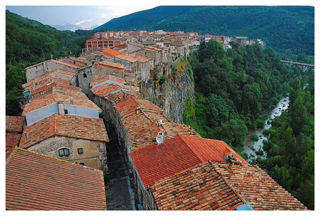 Castellfollit de la Roca, Spain