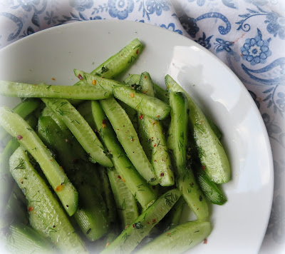 Dilled Cucumber Spears