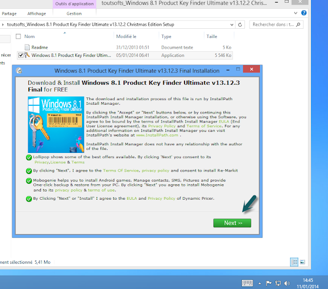 Windows 8.1 Product Key Finder Ultimate v13.12.2 - Step 3