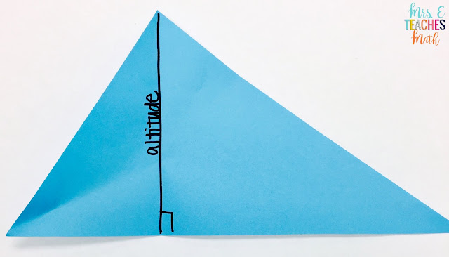 Discovering Altitudes in Triangles by Paper Folding