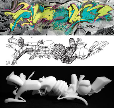 3D Graffiti, Wildstyle Graffiti