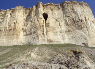 Cave of Ak-Kaya mountain