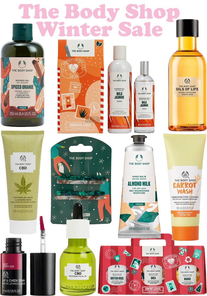 The Body Shop Winter Sale is 3 for 2!