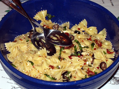 Farfalle pasta salad